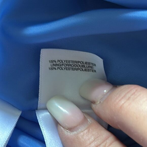 Kasper Shawl Blazer in Sky Blue - Picture 9 of 9